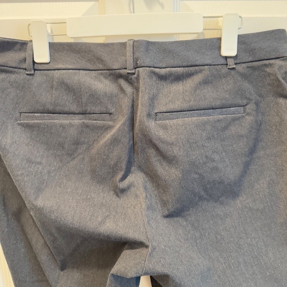 Gap, Dark Gray Business Casual, Curvy Skinny Ankle, Pants, Size 16 - Picture 5 of 7
